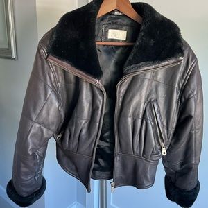 Cache Leather Jacket